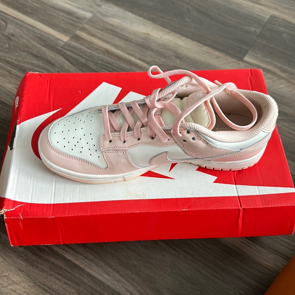 Women’s NIKE Orange Pearl Dunk Low